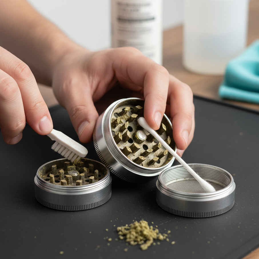 Grinder richtig reinigen - für optimale Ergebnisse & maximalen Geschmack