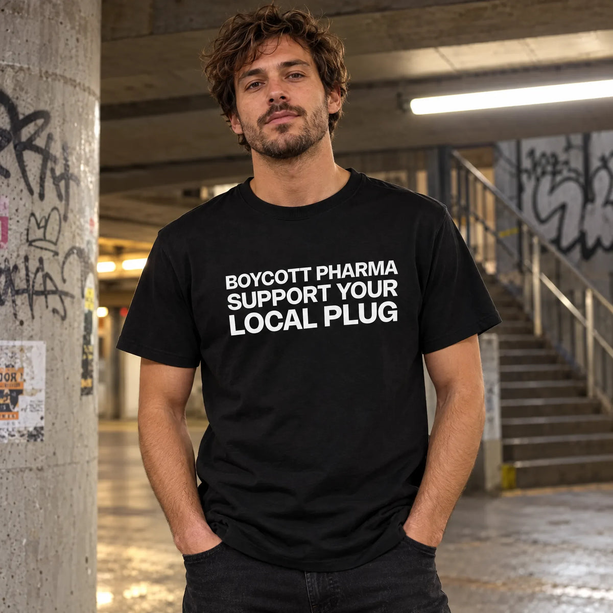 T-Shirt BPSYLP - schwarz