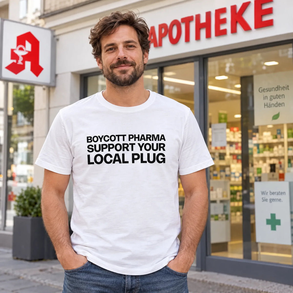 T-Shirt BPSYLP - weiß