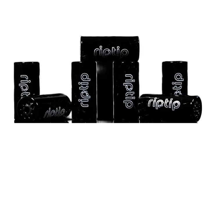 The Riptip - Jet Black White Decal - 12mm